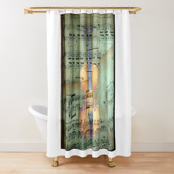 A masterpiece © Allegro molto e con brio Shower Curtain