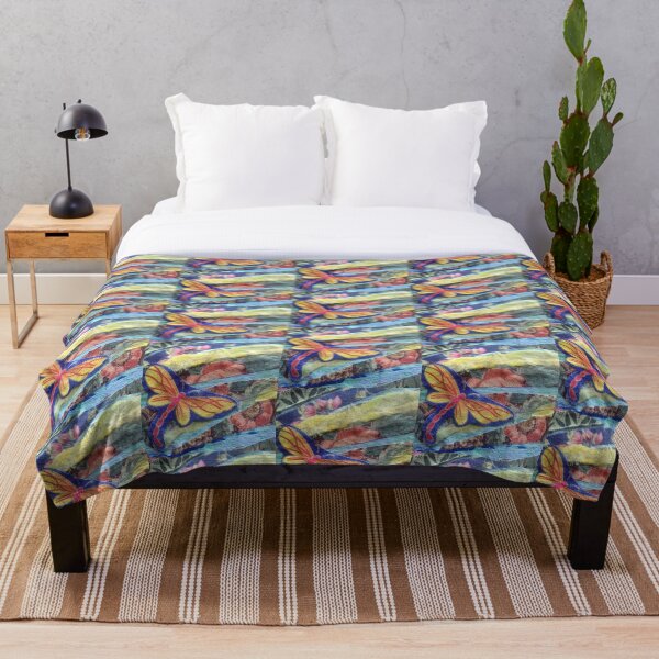 Dragonfly Throw Blanket
