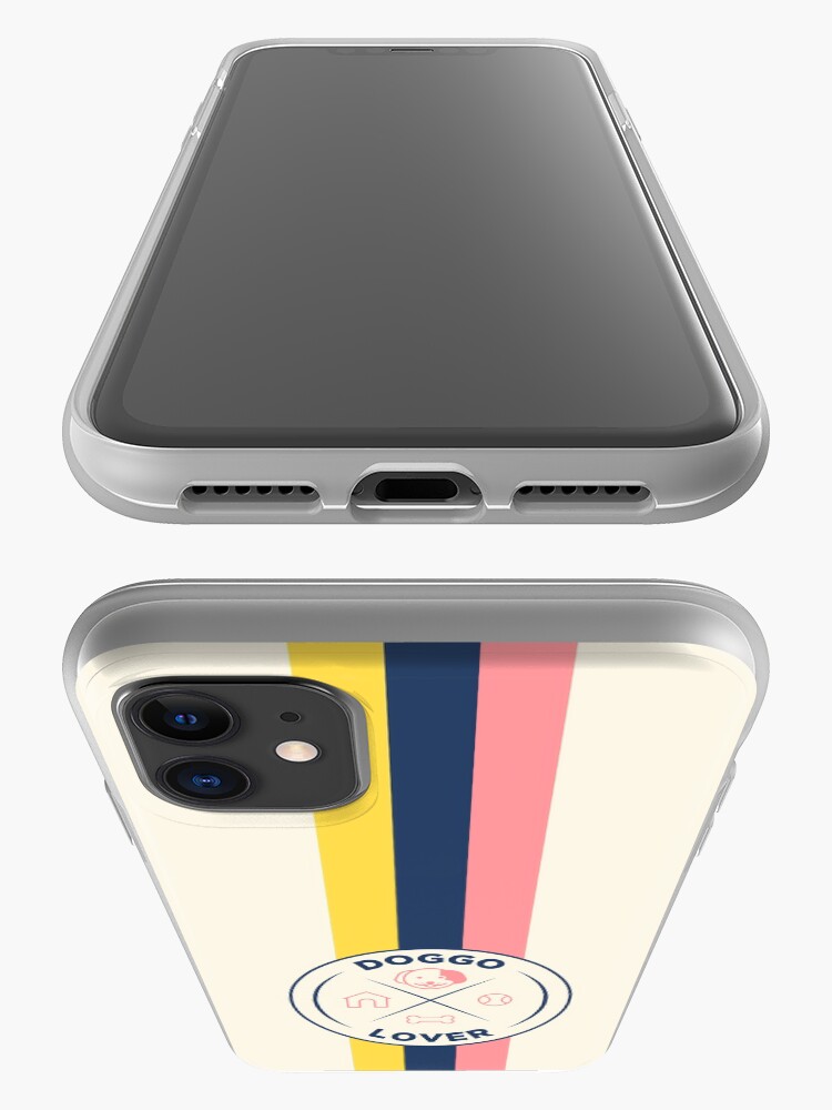 Alternate view of Funny Dog Lover Retro Badge iPhone Case & Cover