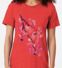 Camiseta de tejido mixto O Ginkgo