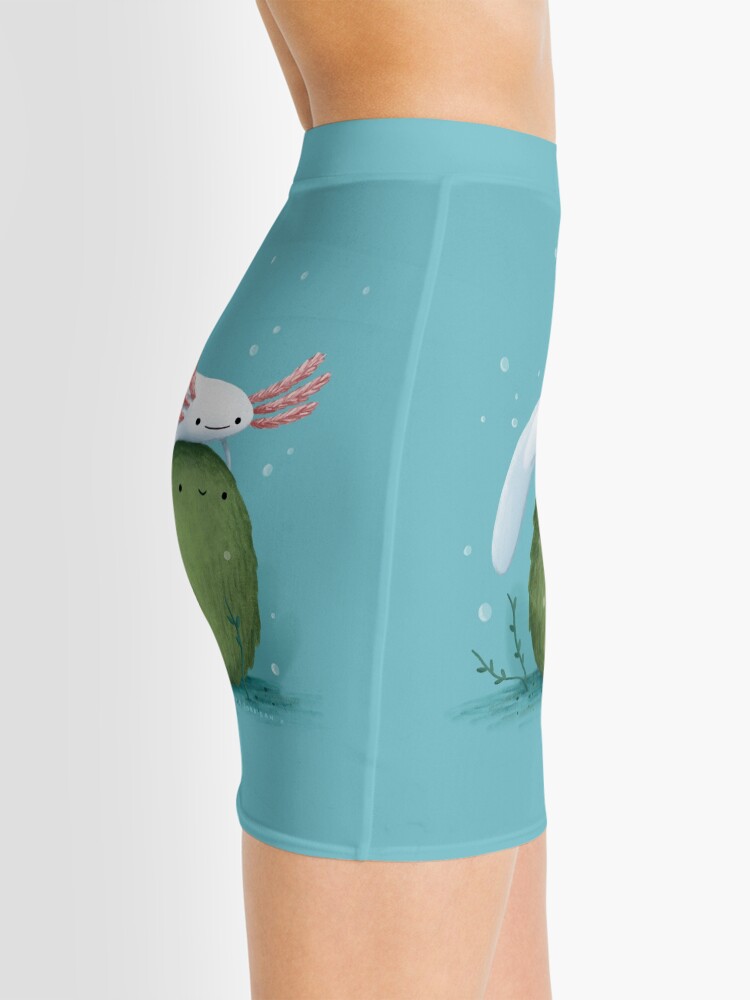Alternate view of Axolotl on a Mossball Mini Skirt