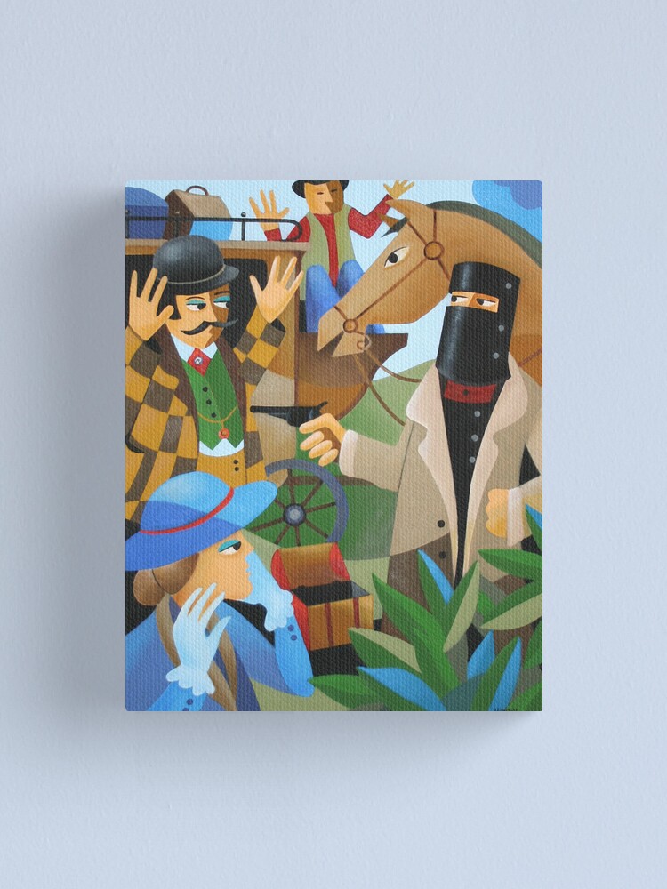 Alternate view of BAILED UP Canvas Print