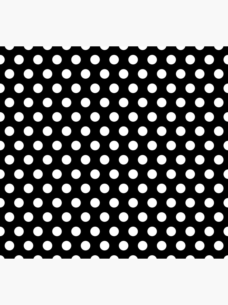Polkadots Black and White by Medusa81