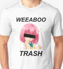 weeaboo trash Slim Fit T-Shirt
