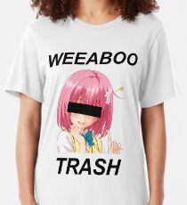 weeaboo trash Slim Fit T-Shirt
