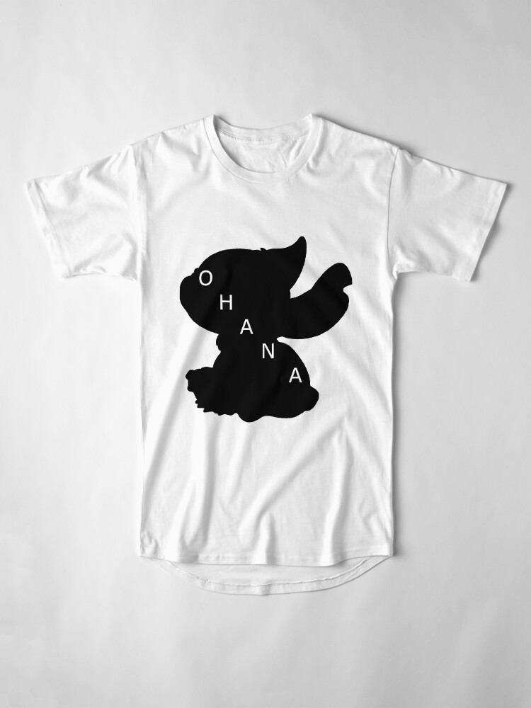 Vista alternativa de Camiseta larga Stitch ama a Ohana