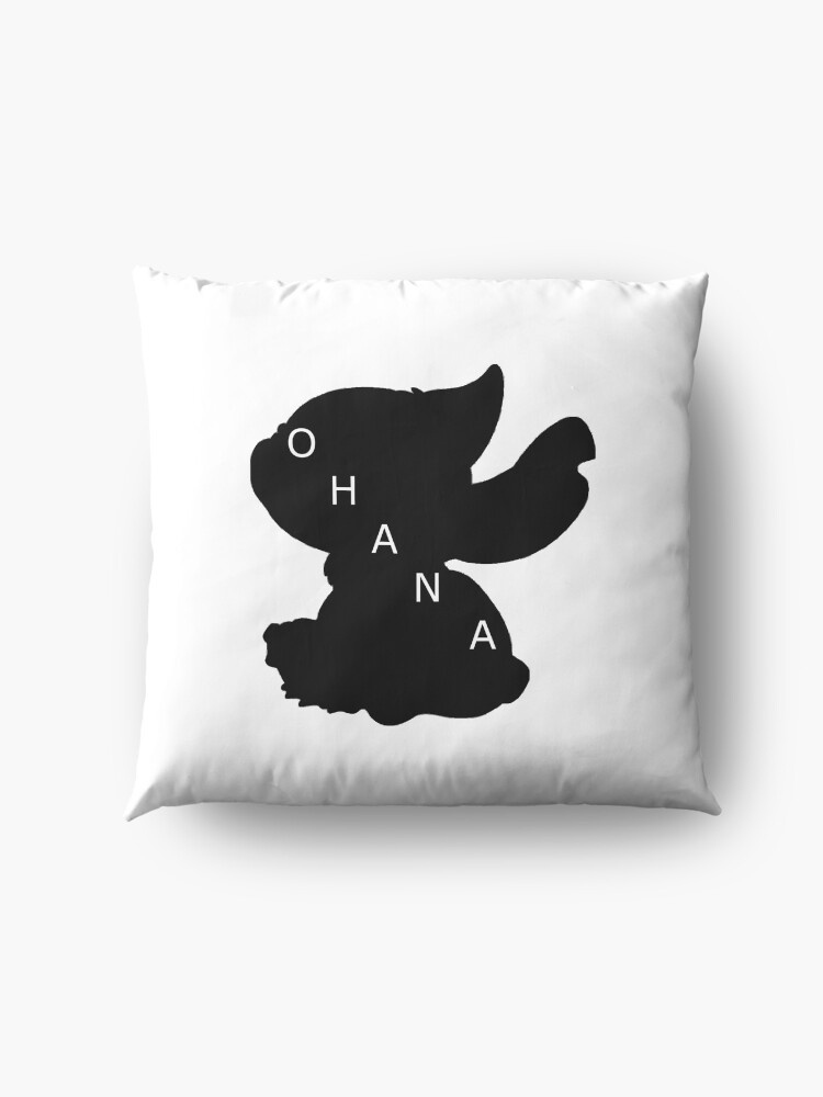 Vista alternativa de Cojines de suelo Stitch ama a Ohana