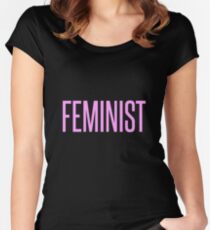 FEMINIST Women's Fitted Scoop T-Shirt