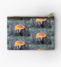 Colorful mushroom Studio Pouch