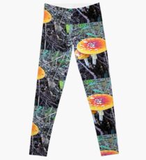 Colorful mushroom Leggings