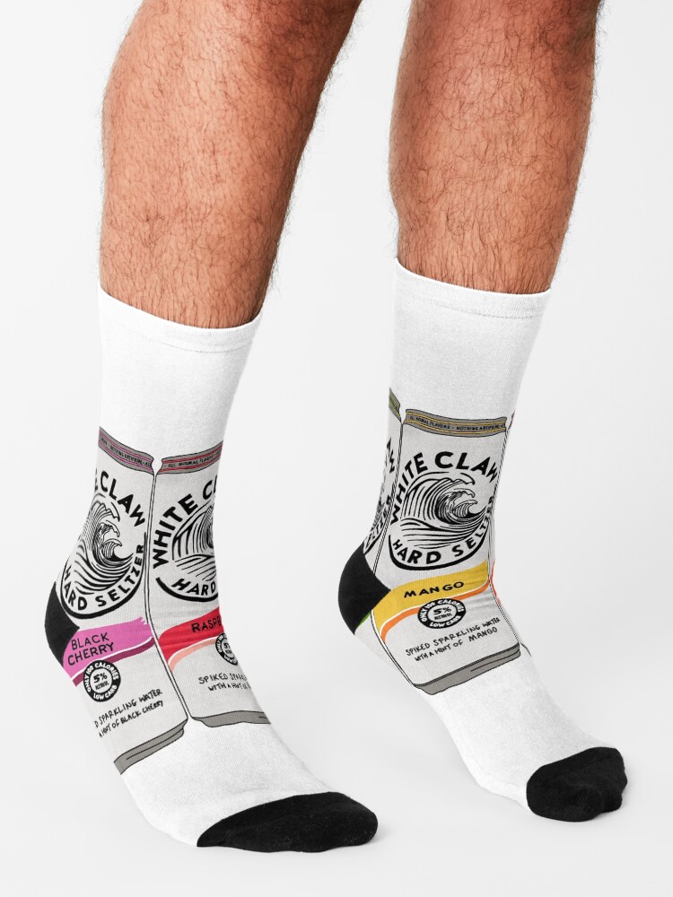 Alternate view of White claw pack Socks