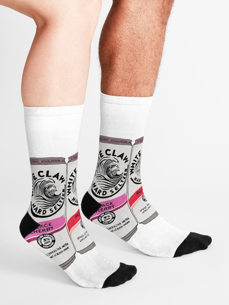 Alternate view of White claw pack Socks