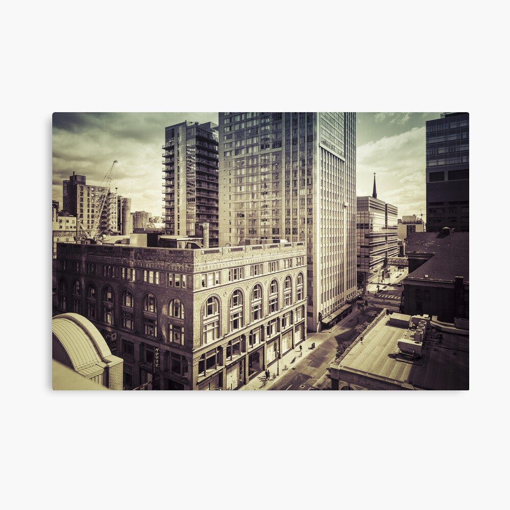 "Toronto III" Canvas Print by hraunphoto Redbubble