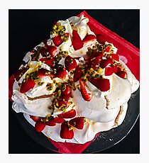 Passion for Pavlova Photographic Print