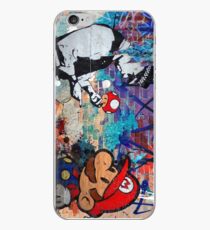 Super Mario Banksy Art London Police Street Graffiti Phone Cover iPhone Case