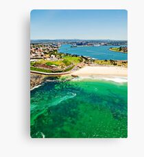Newcastle Aerial Canvas Print