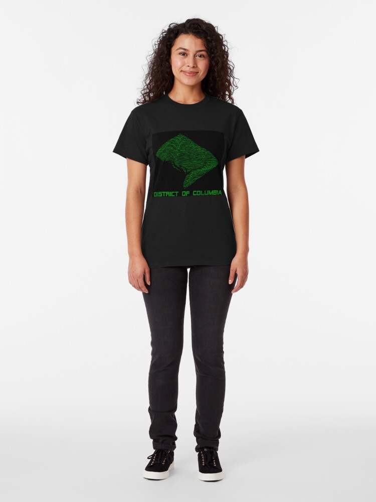 Alternate view of Retro Washington, DC - Unknown Elevations Classic T-Shirt