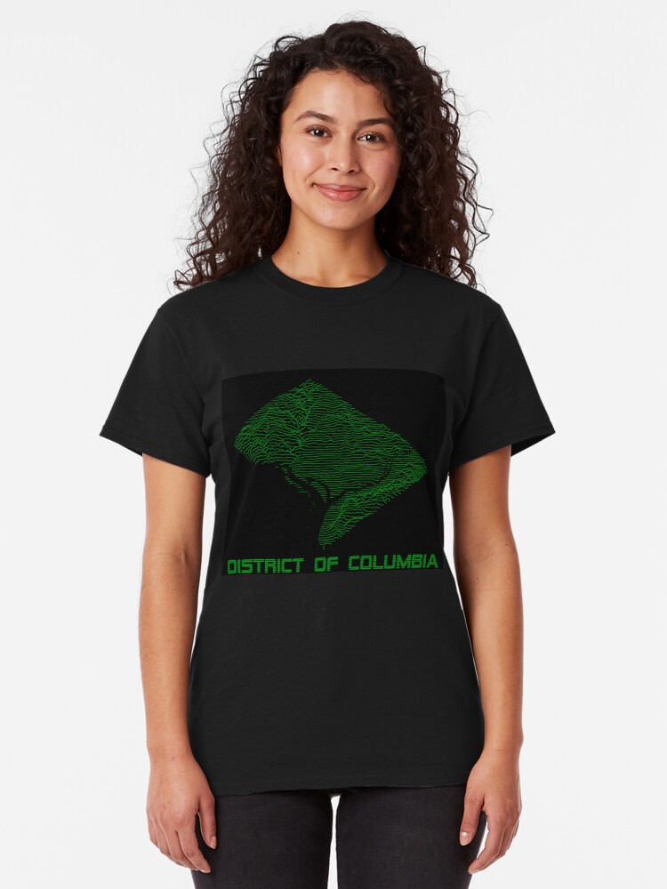 Alternate view of Retro Washington, DC - Unknown Elevations Classic T-Shirt