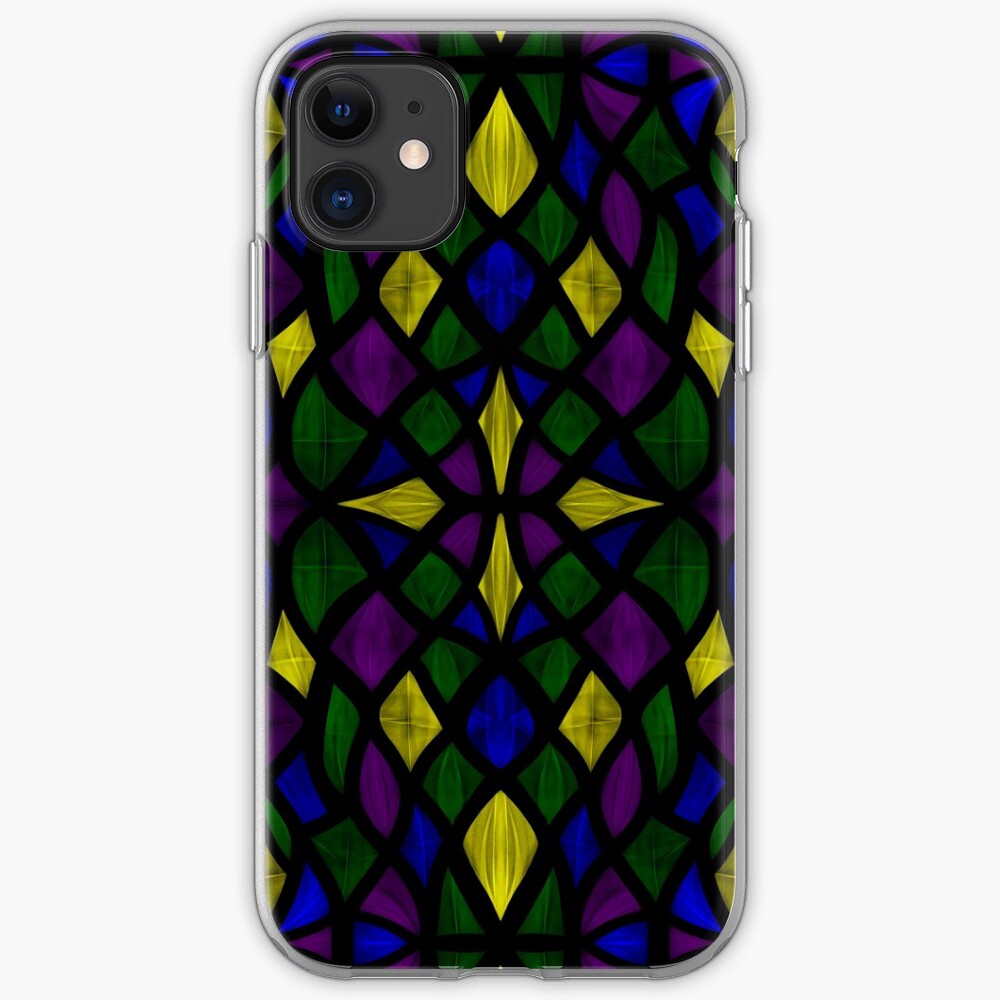 Stained Glass Scales iPhone Case & Cover