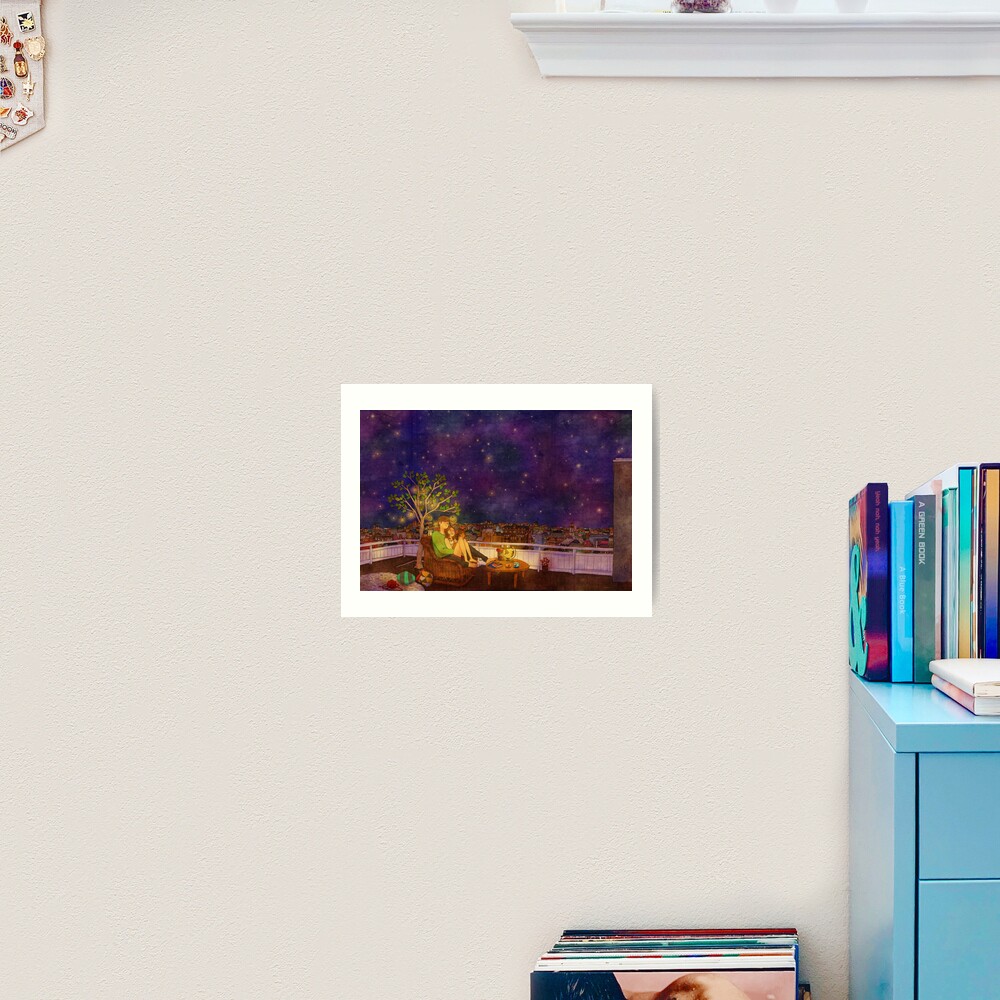 Stargazing Art Print