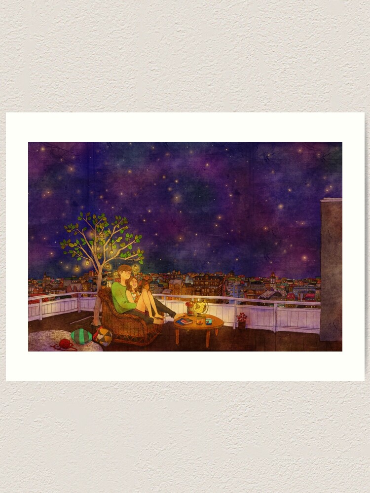 Alternate view of Stargazing Art Print