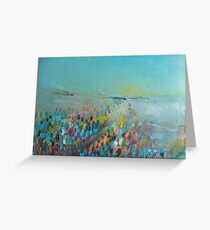 sea view Greeting Card