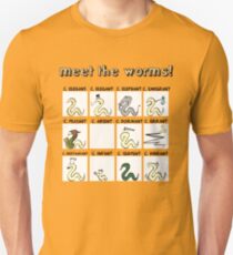 meet the worms Slim Fit T-Shirt