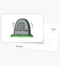Died Stage Diving To Pop Punk Postcards