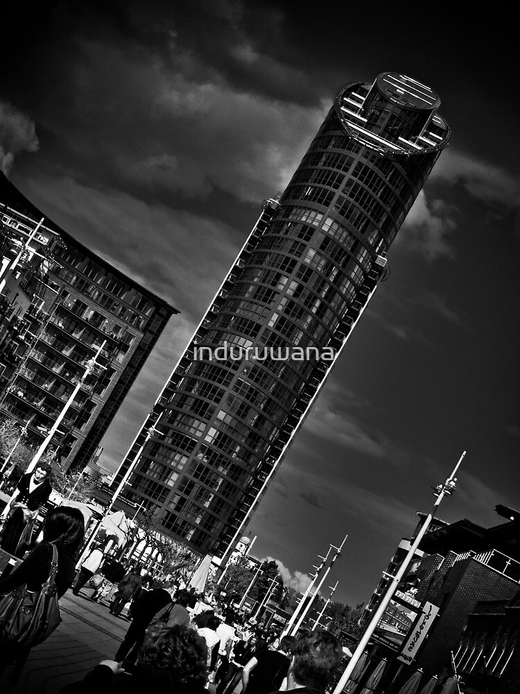 "The "Lipstick " tower, Gunwharf Quays, Portsmouth" by induruwana