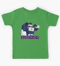 Soundwave: Superior (bust) - for dark shirts Kids Tee