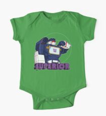Soundwave: Superior (bust) - for dark shirts One Piece - Short Sleeve
