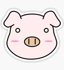 (ANIANI) Leanne's pig shirt Sticker