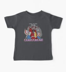 We All Scream for Starscream (dark tee) Baby Tee