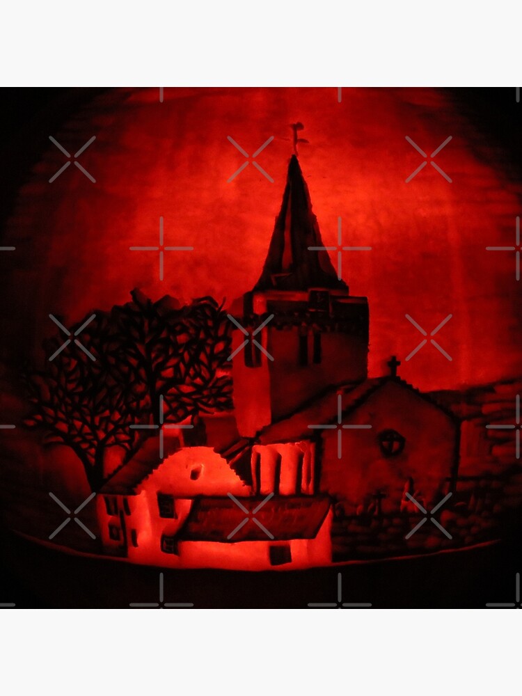 Dreel Halls, Anstruther (Carved onto a Pumpkin) by MotiBlack