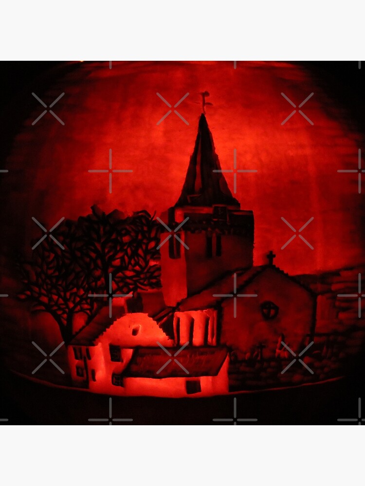 Dreel Halls, Anstruther (Carved onto a Pumpkin) by MotiBlack