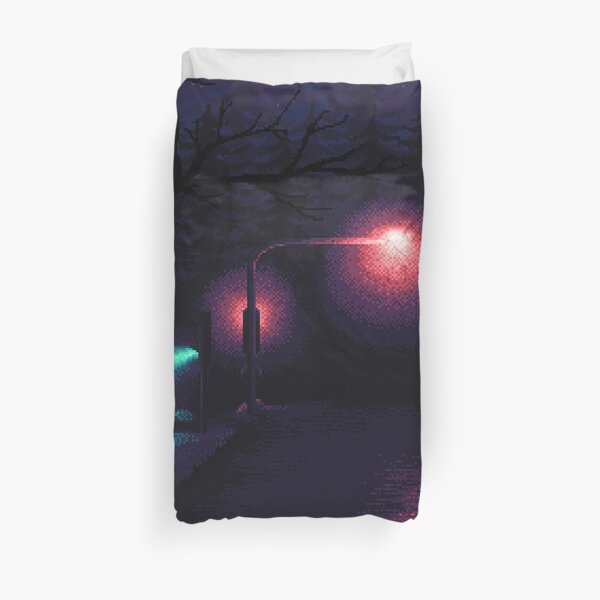 Rainy Night Duvet Cover