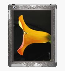 Zantedeschia named Flame iPad Case/Skin