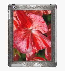 Zonal Geranium named Mosaic Red iPad Case/Skin