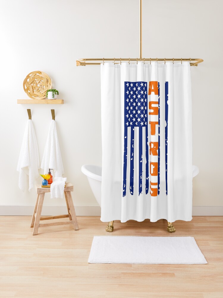Houston Astros America S Team Shower Curtain By Americanteeco