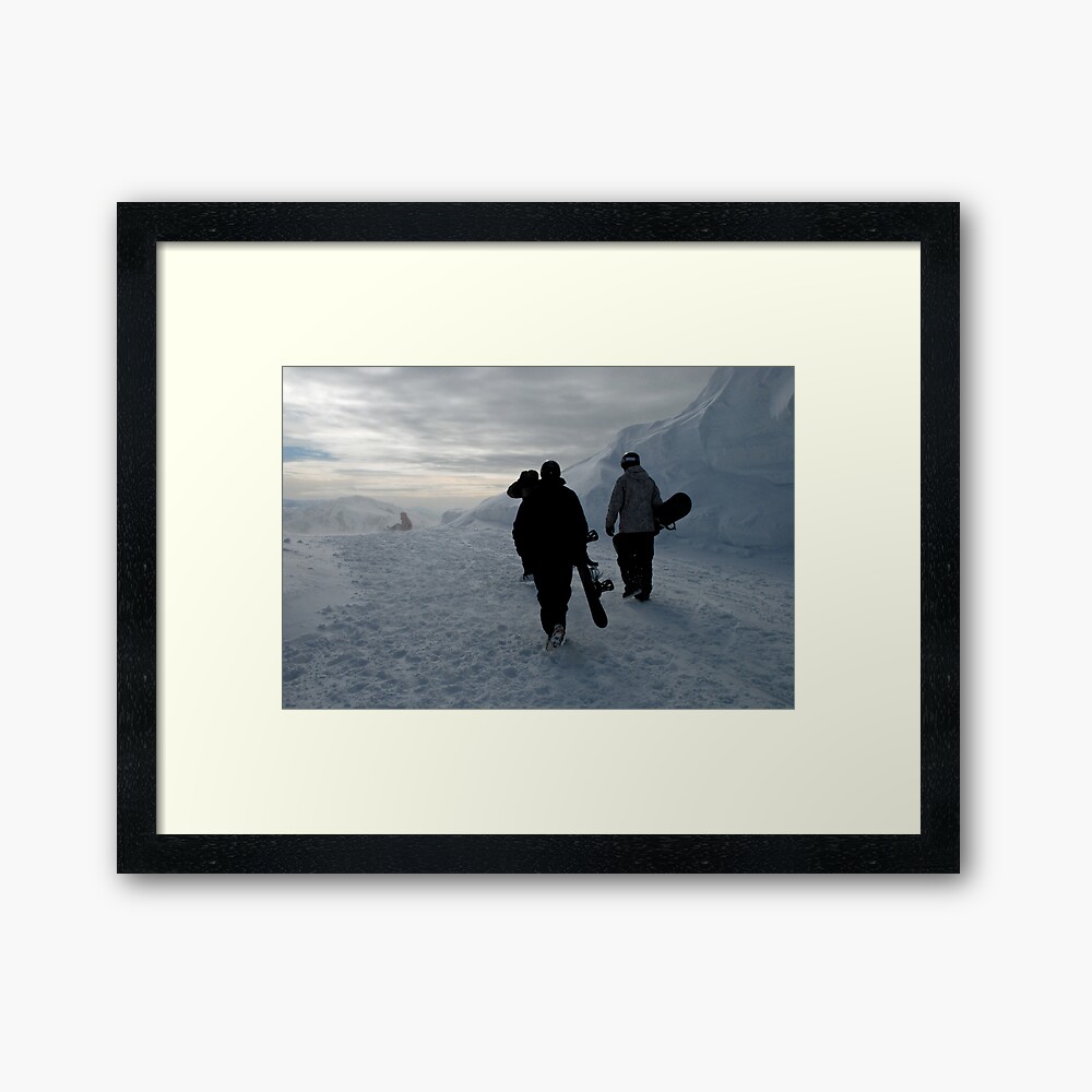 The brave march on Framed Art Print