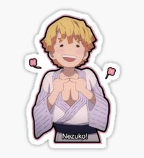 Wholesome Zenitsu Sticker
