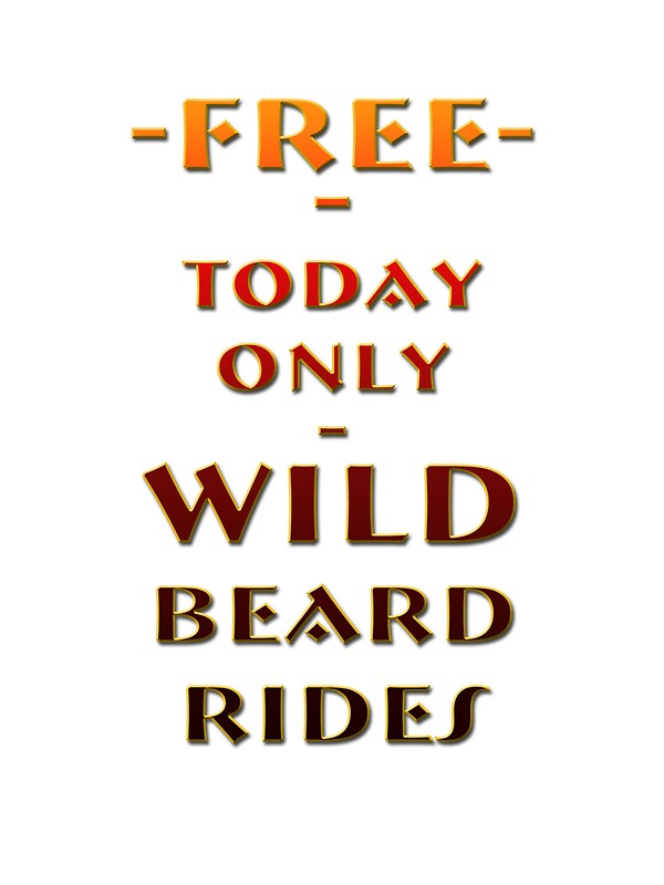 “Beard Rides” Stickers by Hugh Fathers | Redbubble