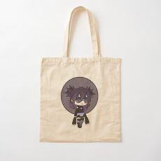 Cute Gacha Girl - Kira Pastel Goth Chibi Girl Cotton Tote Bag