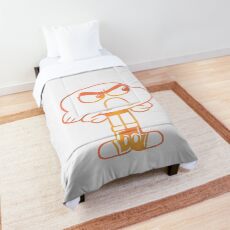 Upset Darwin Outline - The Amazing World of Gumball Comforter