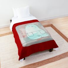 Frozen Christmas Ice Bear - We Bare Bears Comforter