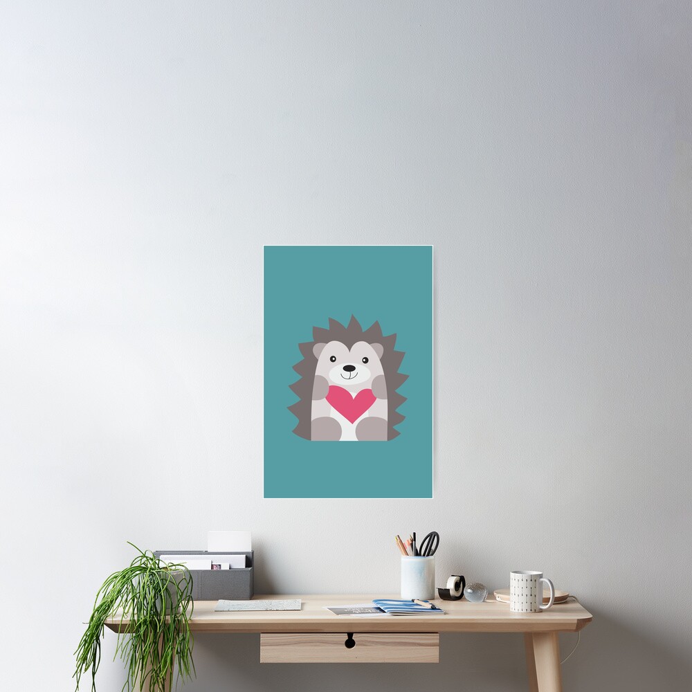 Hedgehog Poster