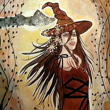 Artwork thumbnail, Bruja ("Witch" - in Spanish) by CarolOchs