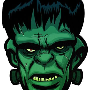 Artwork thumbnail, Retro Comic Book Frankenstein's Monster by wardellb