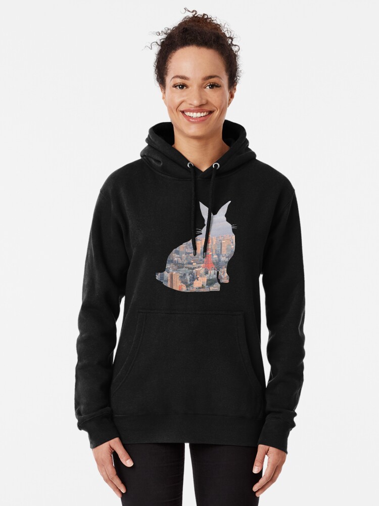 Alternate view of Bunny Tokyo Pullover Hoodie