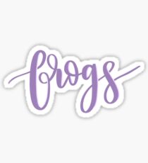 frogs Sticker